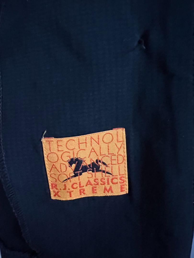 RJ Classics Orange Label Women's Washington Soft Shell Show Coat - Black Mini Check / Size 0