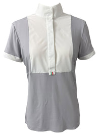 For Horses Daphne Show Shirt - Grey / Size Large  NEW