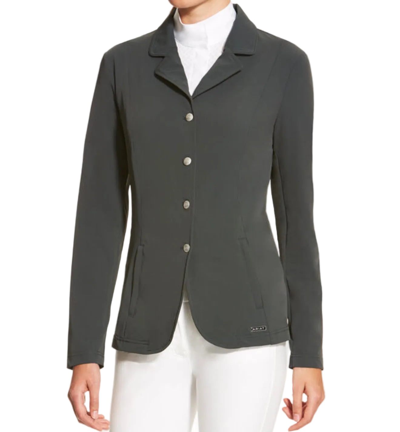 Ariat Artico Lightweight Show Coat - Grey / Size 12 L  NEW