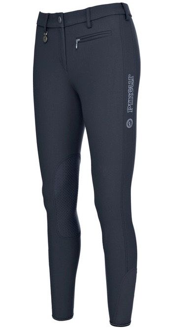 Pikeur Prisca Knee Grip Breeches Navy Size 36 (US24) New w/Tags