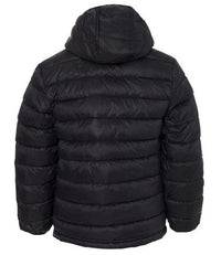 32 Degrees Packable Hooded Down Kids Jacket Weatherproof Black / Size Youth Small (8) NEW