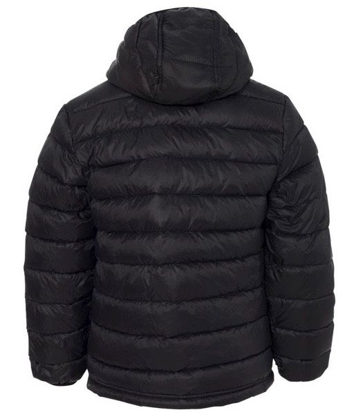32 Degrees Packable Weatherproof Kid's Hooded Down Jacket Black - Size Youth Large (14/16)