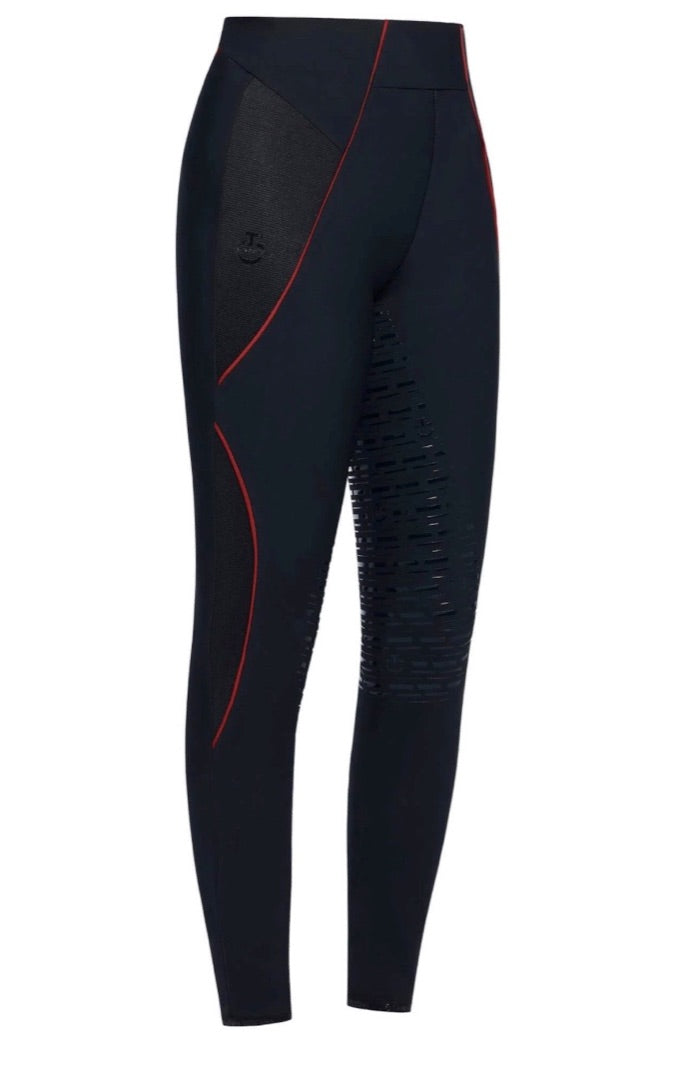 Cavalleria Toscana Women's CT Academy Jersey Riding Leggings Tights