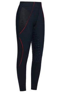 Cavalleria Toscana Women's CT Academy Jersey Riding Leggings Tights
