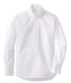 Tough Rider Kid's Starter Show Shirt White - Youth Size 8 NEW