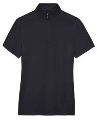 Dover Saddlery CoolBlast 100 Ladies Short Sleeve Shirt Black, XL