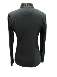 Fair Play Women's Lina Winter Tech Shirt - Black Medium