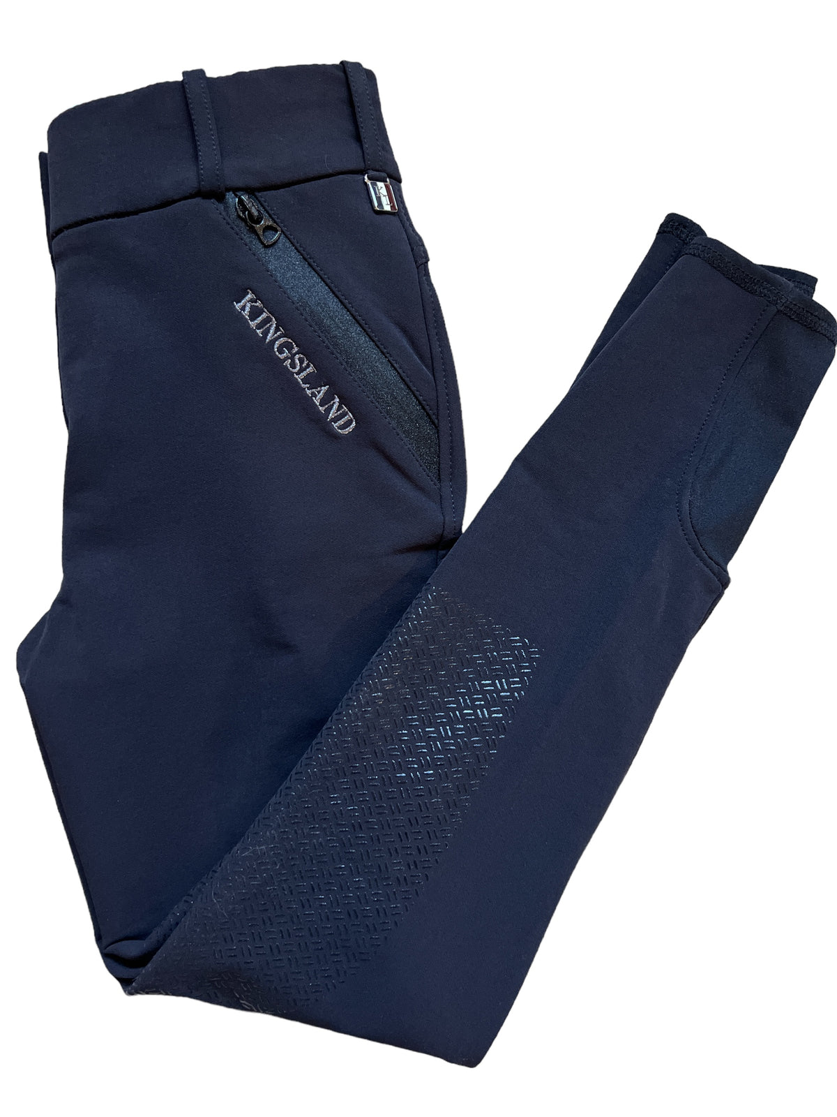 Kingsland Kadi Knee Grip, High Rise Breeches, Black Size 34 / US 4 New with Tags