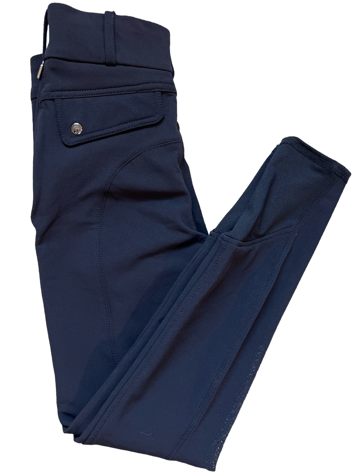 Kingsland Kadi Knee Grip, High Rise Breeches, Black Size 34 / US 4 New with Tags