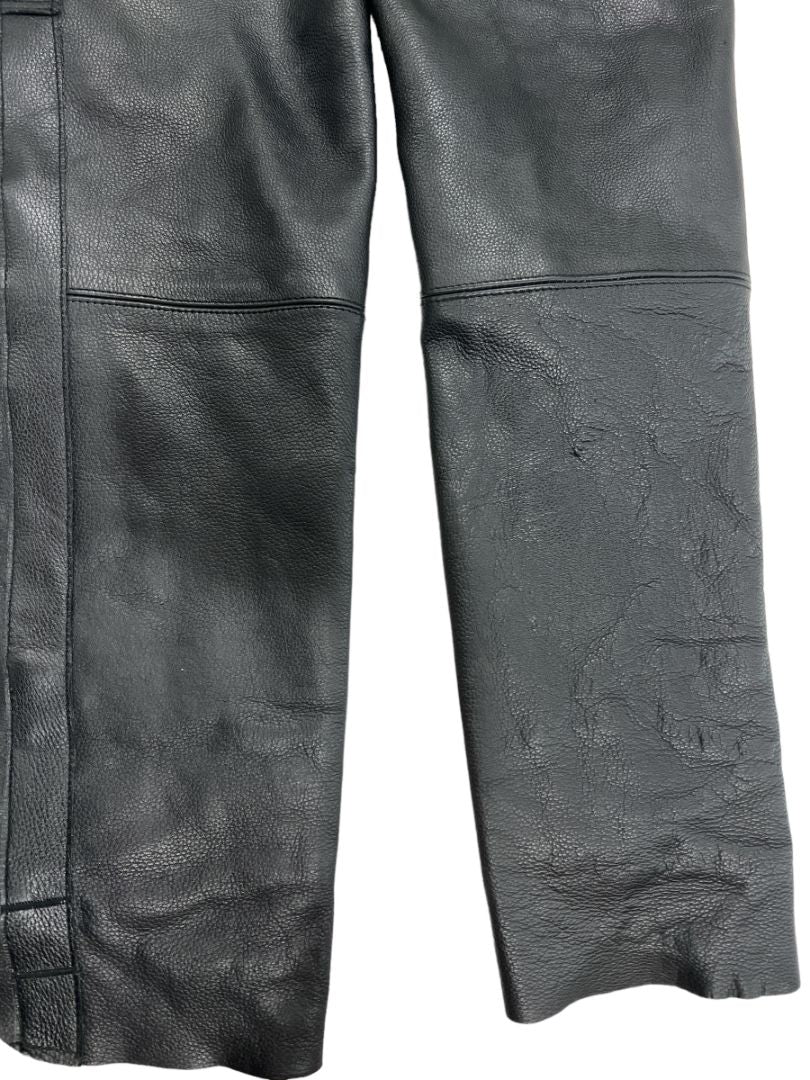 Horze Blake Leather Full Chaps Black - M