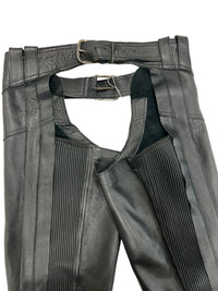 Horze Blake Leather Full Chaps Black - M