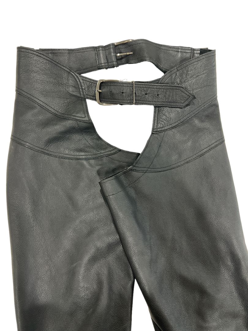 Horze Blake Leather Full Chaps Black - M