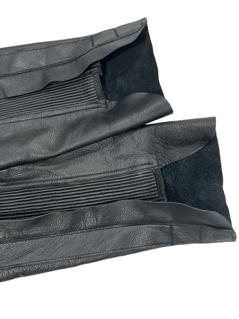 Horze Blake Leather Full Chaps Black - M