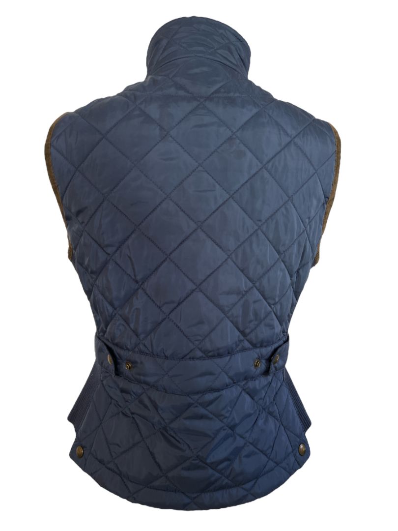 Ralph Lauren Sport Women's Quilted Vest - Navy / Size Medium