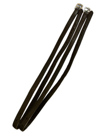 Pro Trainer Softy Nylon Lined Stirrup Leathers 42" Brown