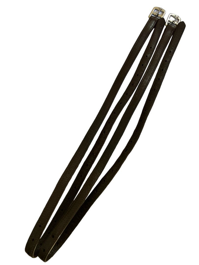 Pro Trainer Softy Nylon Lined Stirrup Leathers 42" Brown