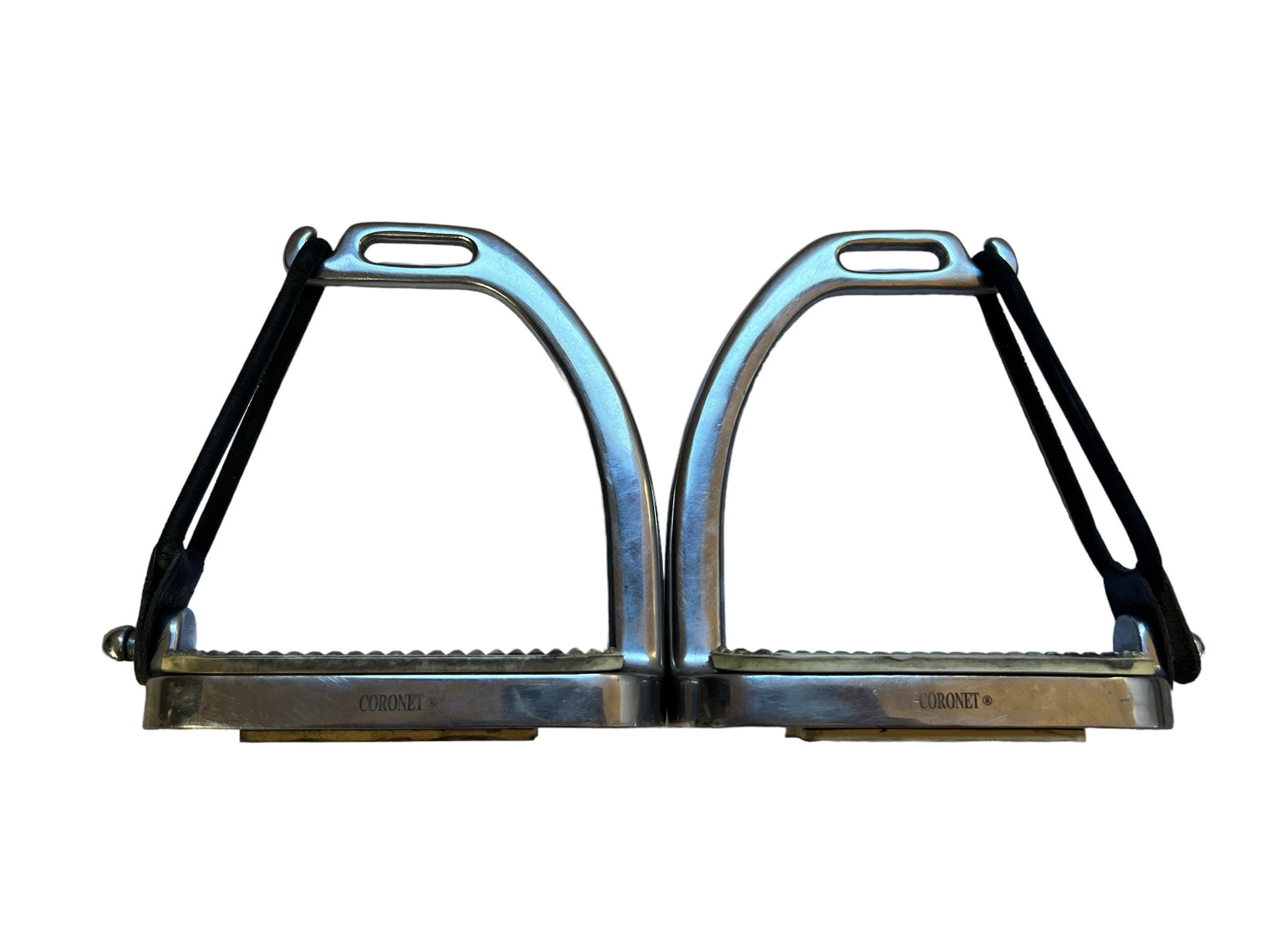 Coronet Fillis Peacock Safety Stirrup Irons 4.25"