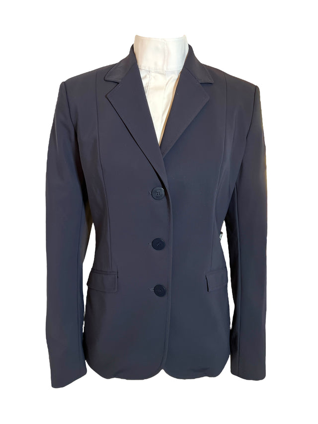 Equiline Hayley Hunter Show Coat Navy Size IT 44