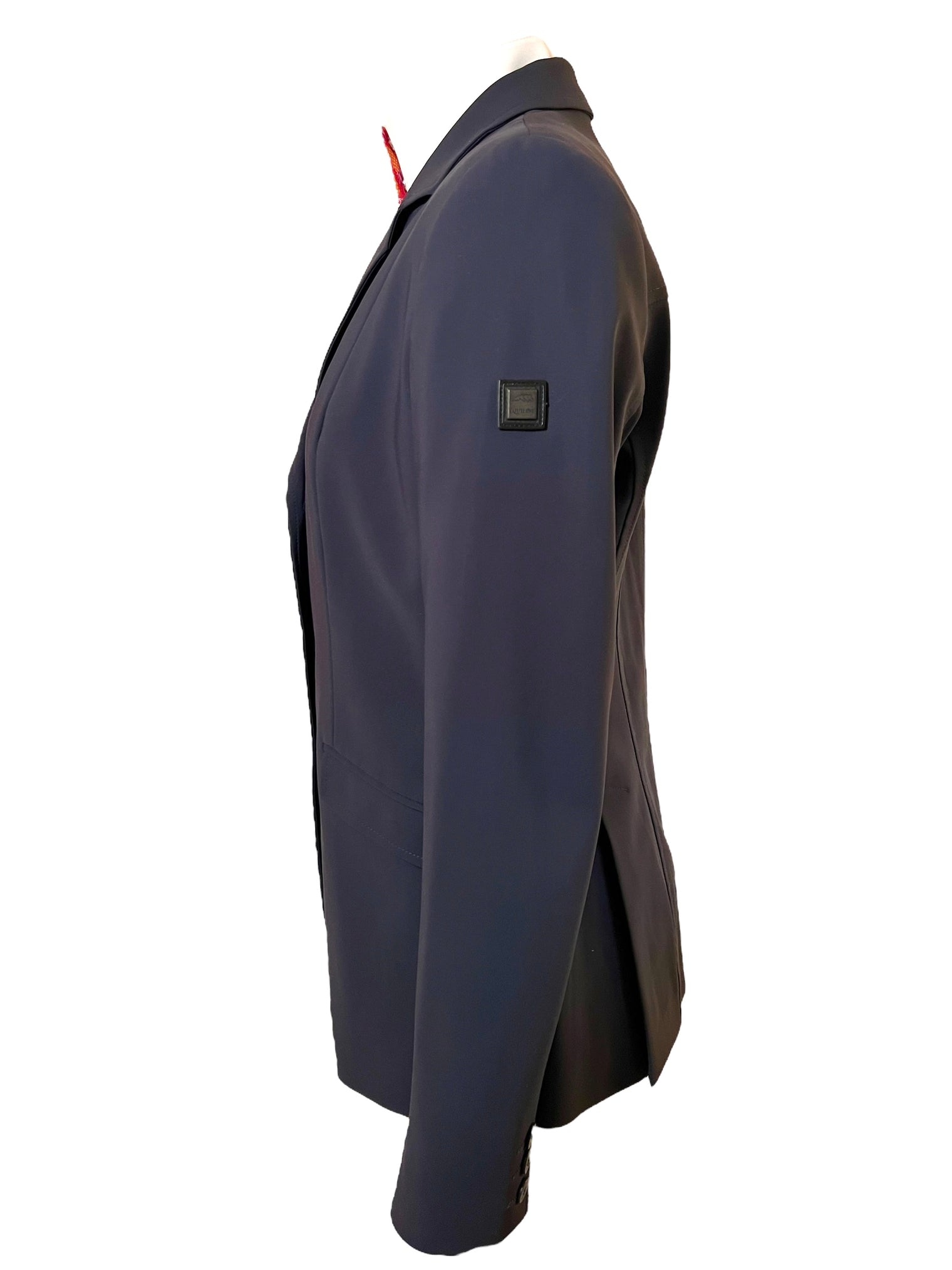 Equiline Hayley Hunter Show Coat Navy Size IT 44