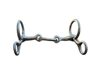 Baucher Bit with French Link 5" Stainles Steel