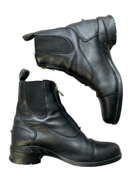 Ariat Women's Heritage IV Zip Paddock Boot Black Size US 6