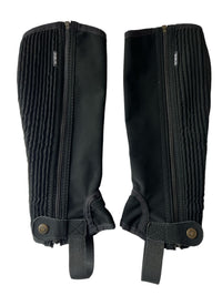 Dublin Children's Easy-Care II Half Chaps - Black Size Medium