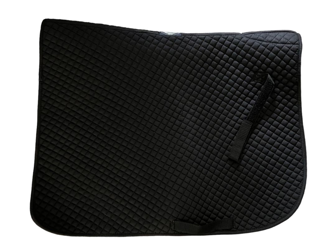 Weatherbeeta Mini Diamond Quilt Dressage Saddle Pad - Black