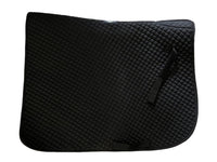 Weatherbeeta Mini Diamond Quilt Dressage Saddle Pad - Black