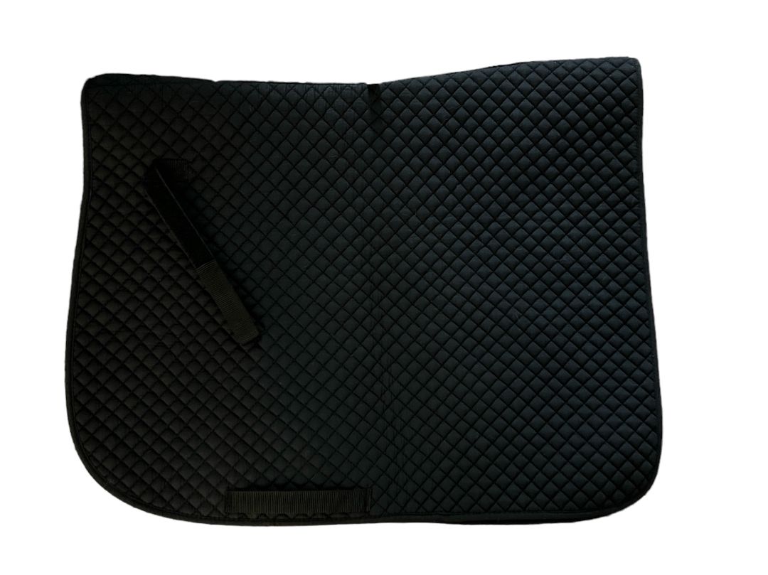 Weatherbeeta Mini Diamond Quilt Dressage Saddle Pad - Black