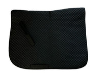 Weatherbeeta Mini Diamond Quilt Dressage Saddle Pad - Black