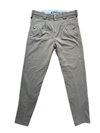 Kingsland Men's Tan Knee Patch Breeches size EU 46/US 30