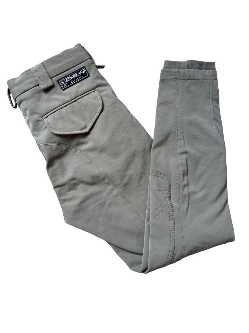 Kingsland Men's Tan Knee Patch Breeches size EU 46/US 30
