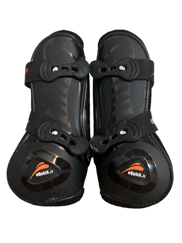 eQuick eShock Legend Front Boots - Black, Large