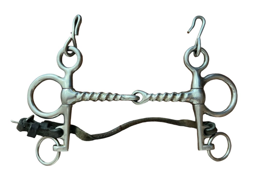 Jointed Corkscrew Pelham Bit - 5"