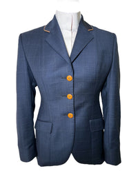 Alessandro Albanese Women's Navy Hunt Wool Show Coat - Blue / Size IT 38