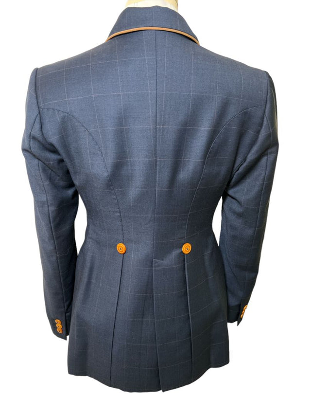 Alessandro Albanese Women's Navy Hunt Wool Show Coat - Blue / Size IT 38