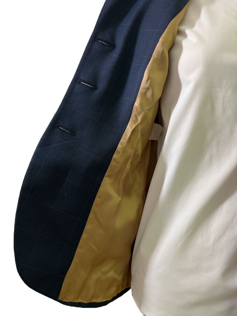 Alessandro Albanese Women's Navy Hunt Wool Show Coat - Blue / Size IT 38