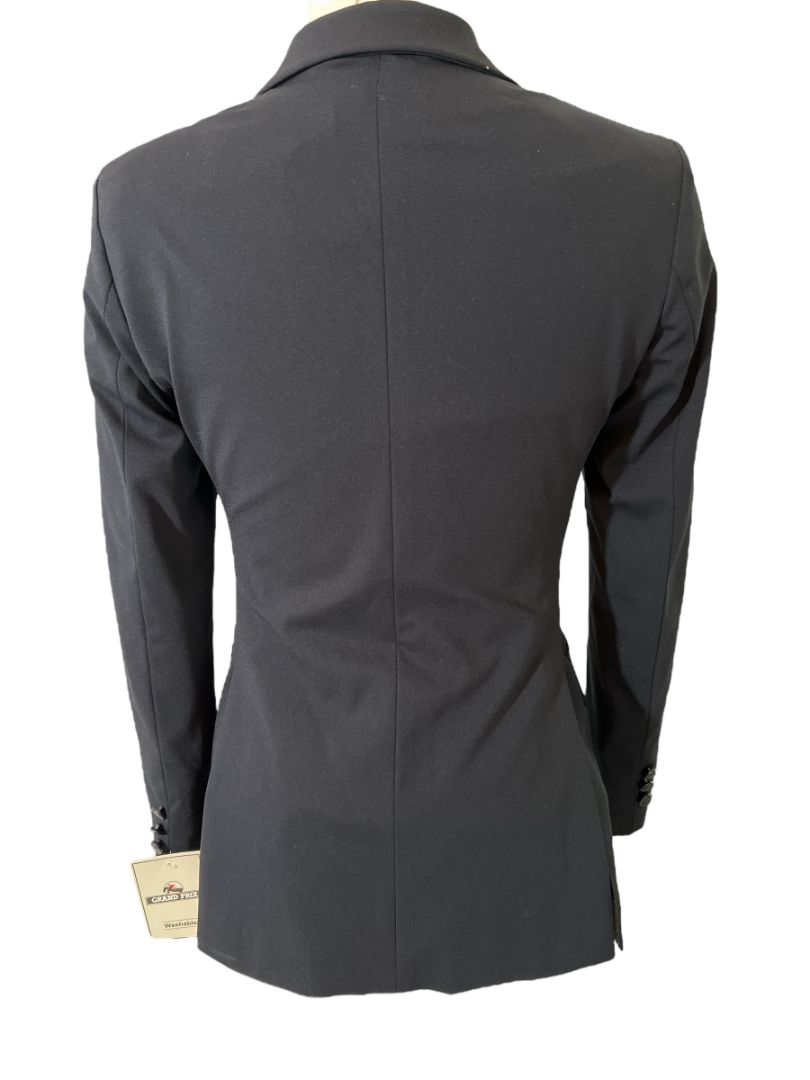 Grand Prix EQJ Classic Sport Show Coat - Navy / Size US 2 (GP Size 8R)   NEW