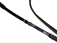 CWD Raised Rubber Reins Fancy Stitch 5/8" - Size 1 (Pony)
