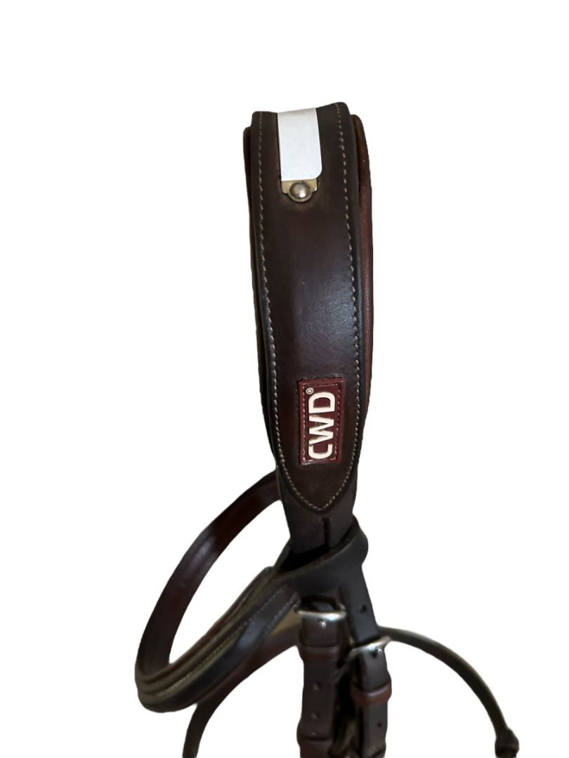 CWD Bridle Raised Noseband Fancy Stitch - Size 1