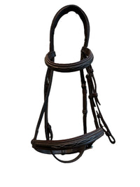CWD Bridle Raised Noseband Fancy Stitch - Size 1