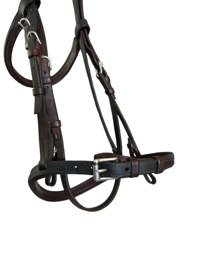 CWD Bridle Raised Noseband Fancy Stitch - Size 1
