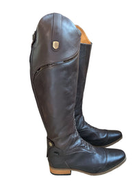 Mountain Horse Sovereign Field Boot Dark Brown Size 10 Wide/Regular