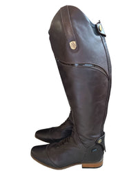 Mountain Horse Sovereign Field Boot Dark Brown Size 10 Wide/Regular