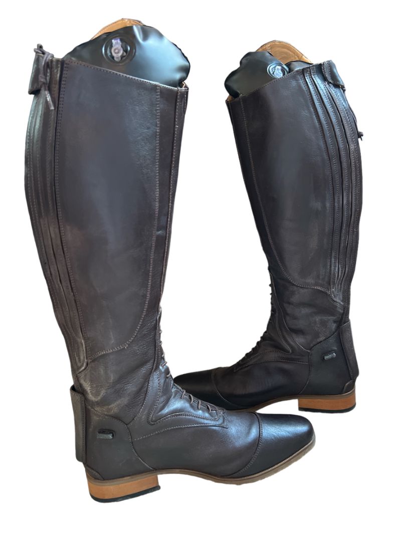 Mountain Horse Sovereign Field Boot Dark Brown Size 10 Wide/Regular