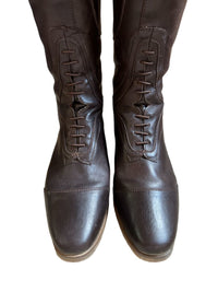 Mountain Horse Sovereign Field Boot Dark Brown Size 10 Wide/Regular