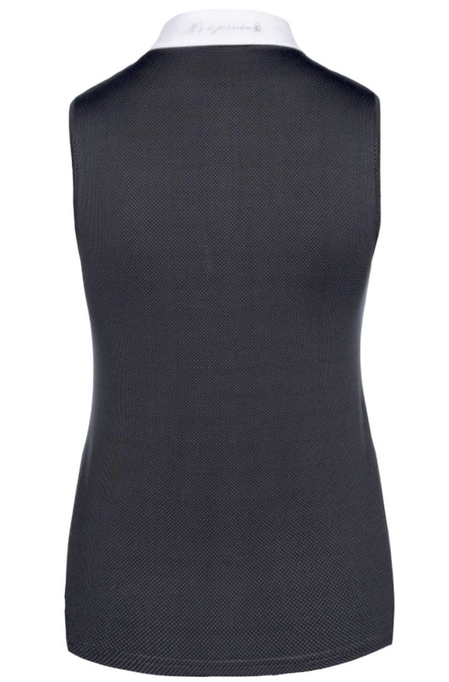 Cavallo Women's "Salsa" Show Shirt Sleeveless Black / Size 42 (US 14) New