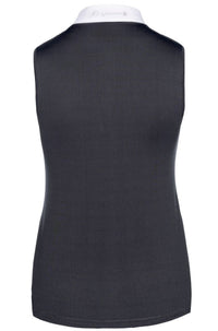 Cavallo Women's "Salsa" Show Shirt Sleeveless Black Size 40 (US 12) New