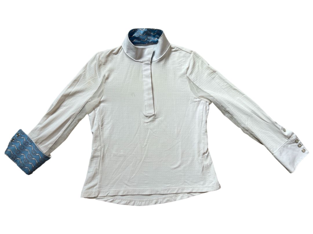 Irideon Children’s Cooldown Icefil Show Shirt White / Size Youth Small