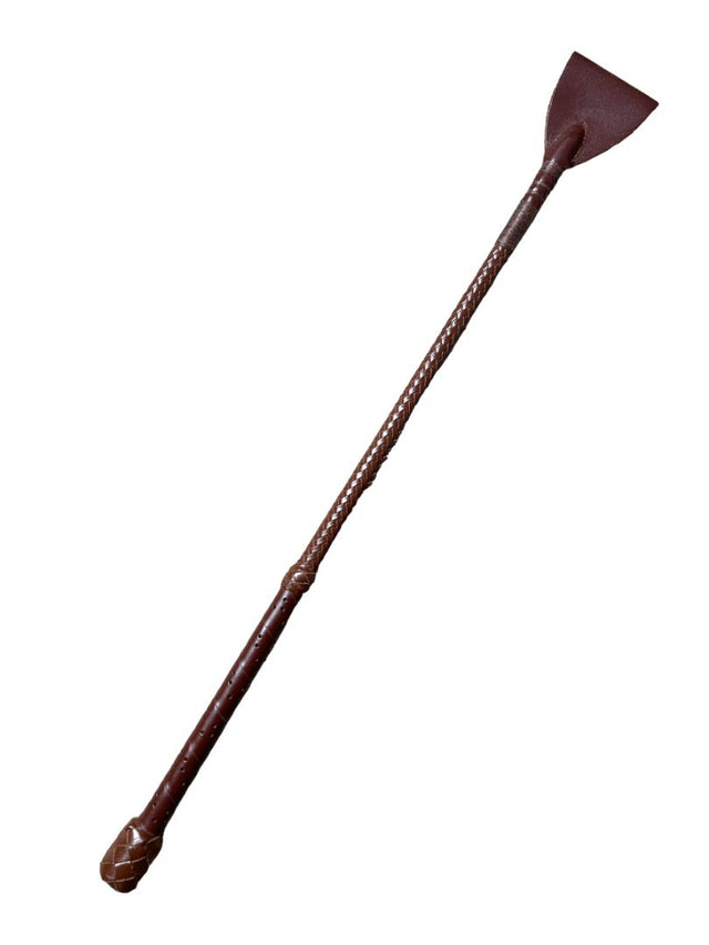 Beval Plaited Riding Crop 20" Brown
